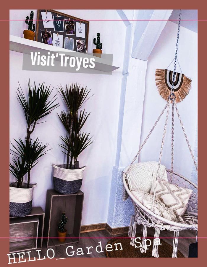 Ferienwohnung Garden Spa Troyes Exterior foto